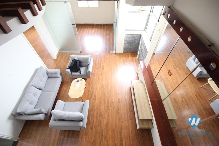 Two-floor apartment with four bedrooms in Ciputra, Tay Ho, Hanoi